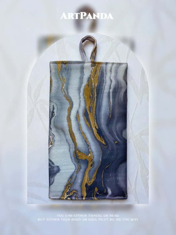 TISSUE HOLDER-Black Golden