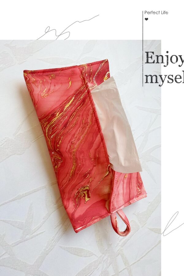 TISSUE HOLDER-Rose Quartz